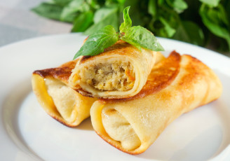 Картинка еда блины +оладьи мясо выпечка