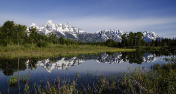 Картинка природа реки озера река лес горы