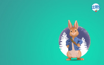 обоя peter rabbit , кролик питер, мультфильмы, - peter rabbit, кролик