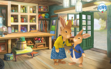 Картинка peter+rabbit+ кролик+питер мультфильмы -+peter+rabbit кролики