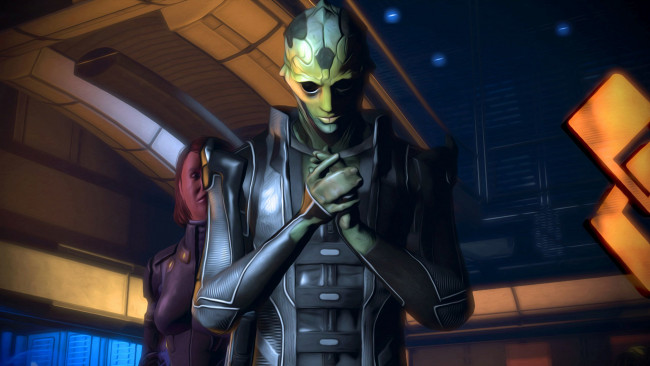 Обои картинки фото видео игры, mass effect 2, персонажи