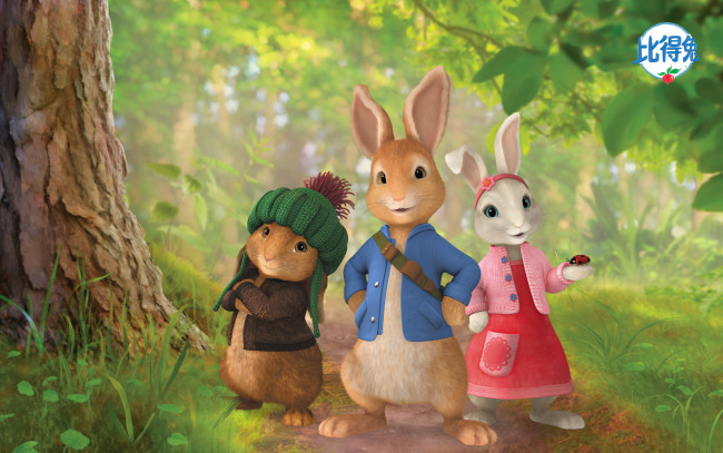 Обои картинки фото peter rabbit , кролик питер, мультфильмы, - peter rabbit, кролики