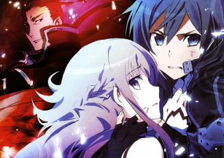 Картинка аниме sword+art+online кирито асуна