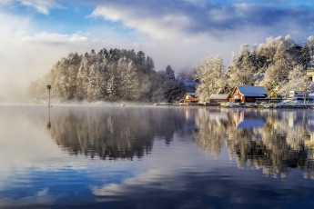 Картинка города -+пейзажи севера