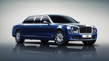 обоя автомобили, bentley, grand, limousine, mulsanne, 2016г, by, mulliner