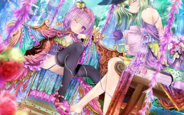 Картинка аниме touhou komeiji koishi satori xuanlin jingshuang