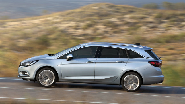 Обои картинки фото автомобили, opel, tourer, k, 2015г, sports, astra