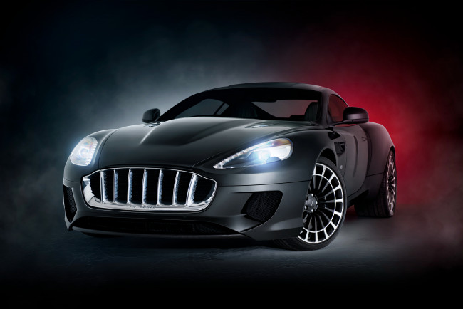 Обои картинки фото автомобили, aston martin, vengeance, kahn, project, 2016г