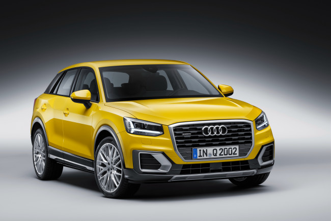 Обои картинки фото автомобили, audi, q2, tdi, 2016г, quattro
