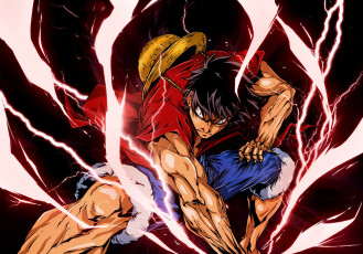 Картинка аниме one+piece luffy