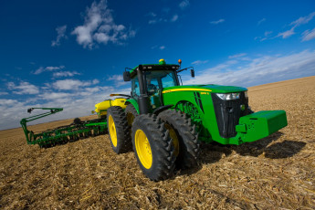 Картинка техника тракторы john deere