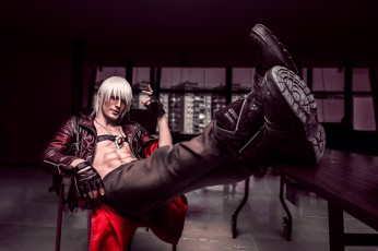 Картинка разное cosplay+ косплей парень devil may cry