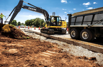 Картинка техника экскаваторы john deere