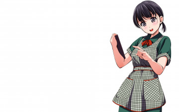 Картинка аниме unknown +другое девушка взгляд фон