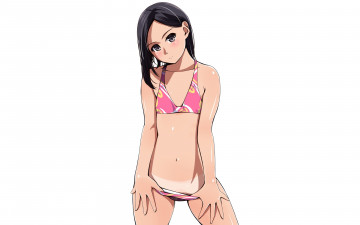 Картинка аниме unknown +другое девушка взгляд фон