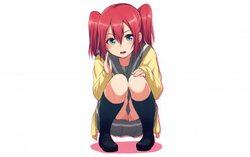 Картинка аниме love+live +school+idol+project девушка взгляд фон