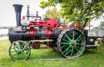 Картинка 1927+george+white+steam+tractor техника тракторы паровой трактор