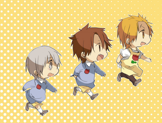 Обои картинки фото аниме, beelzebub, oga, tatsumi, kanzaki, hajime, toujou, hidetora, natsume, shintarou