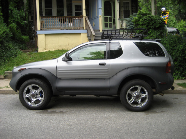 Обои картинки фото isuzu vehicross 1999, автомобили, выставки и уличные фото, внедорожник, 1999, vehicross, isuzu