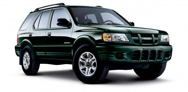 Обои картинки фото isuzu rodeo 2004, автомобили, isuzu, внедорожник, 2004, rodeo