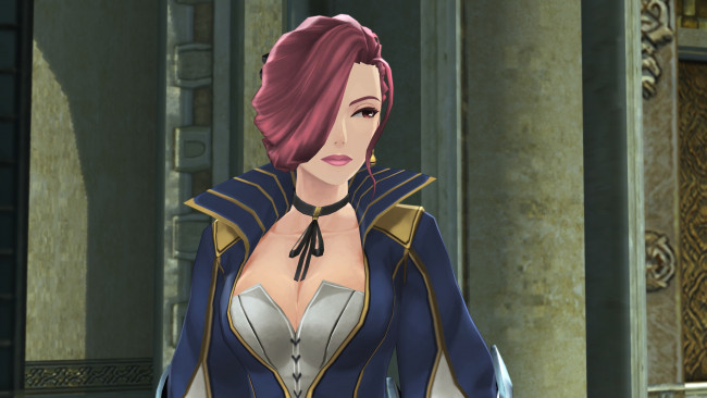 Обои картинки фото аниме, tales of zestiria, фон, взгляд, девушка