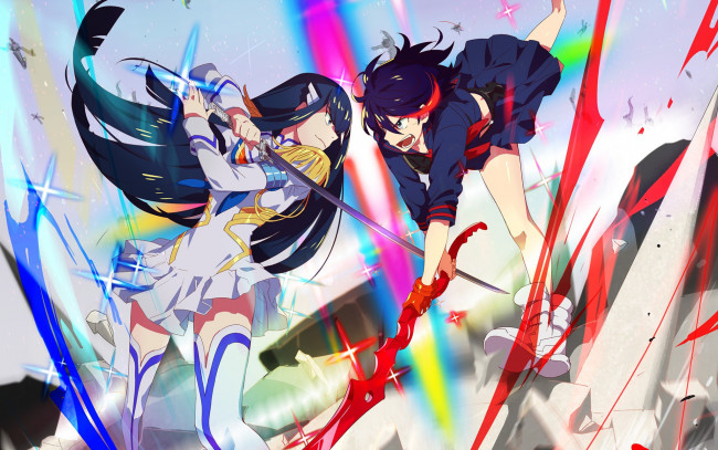 Обои картинки фото аниме, kill la kill, katana
