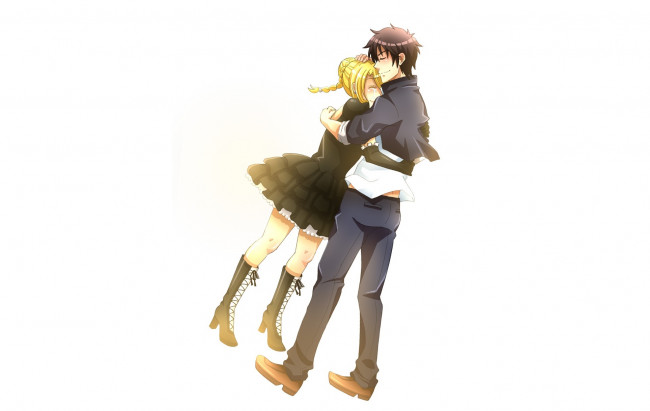 Обои картинки фото аниме, beelzebub, тацуми, хильда