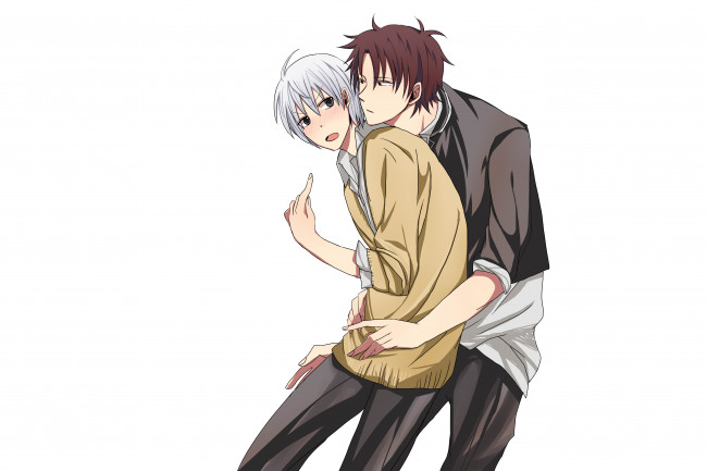 Обои картинки фото аниме, beelzebub, фуруичи, тацуми