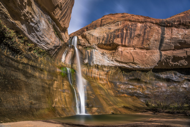 Обои картинки фото природа, водопады, скалы