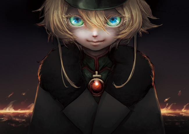 Обои картинки фото аниме, youjo senki, tanya, degurechaff