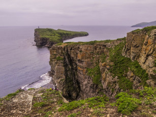 Картинка мыс+тобизина природа побережье росси русский остров владивосток море мыс тобизина