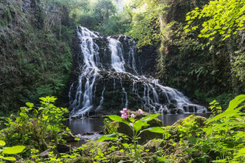 Картинка природа водопады простор