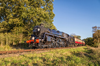 Картинка техника паровозы состав локомотив