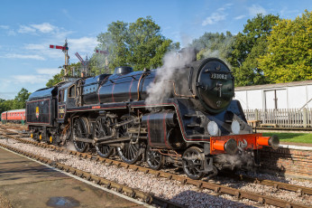 Картинка техника паровозы состав локомотив