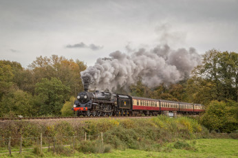 Картинка техника паровозы состав локомотив