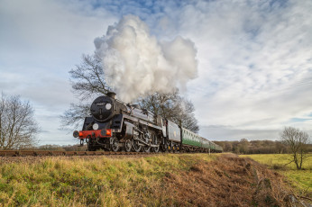 Картинка техника паровозы состав локомотив