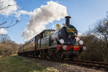 Картинка техника паровозы состав локомотив