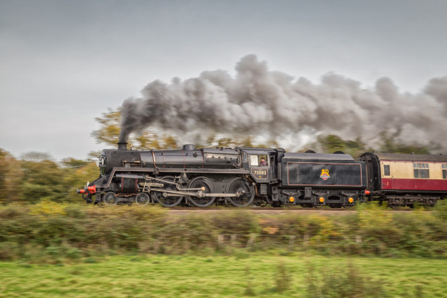 Обои картинки фото техника, паровозы, состав, локомотив