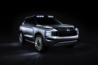 Картинка 2019+mitsubishi+engelberg+tourer автомобили mitsubishi мицубиси женевский автосалон 2019 электрический кроссовер engelberg tourer концепт