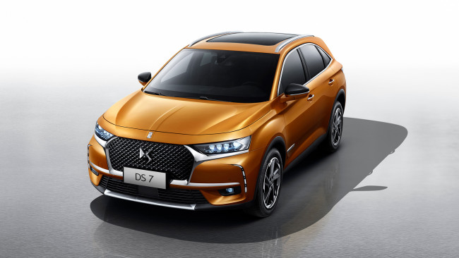 Обои картинки фото 2019 ds7 crossback opera, автомобили, citroen, ds, оранжевый, кроссовер, 7, 2019, crossback, opera