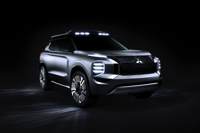 Обои картинки фото 2019 mitsubishi engelberg tourer, автомобили, mitsubishi, мицубиси, женевский, автосалон, 2019, электрический, кроссовер, engelberg, tourer, концепт