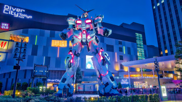 Картинка города -+памятники +скульптуры +арт-объекты токио