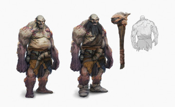 Картинка видео+игры pathfinder +wrath+of+the+righteous тролль дубина