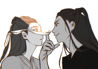 Картинка аниме mo+dao+zu+shi персонажи