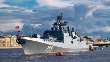 Картинка корабли фрегаты +корветы адмирал макаров российский гвардейский фрегат проект 11356р черноморский флот россии