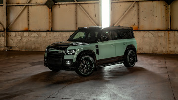 обоя urban automotive land rover defender 2024, автомобили, land-rover, urban, automotive, land, rover, defender, углеволокнo, тюнинг, внедорожник