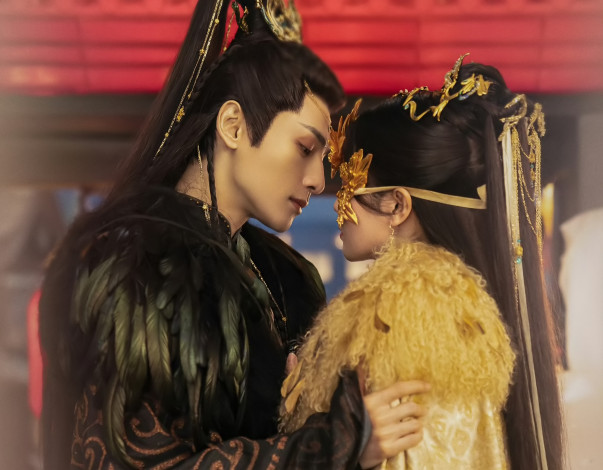 Обои картинки фото кино фильмы, till the end of the moon, светлый, пепел, луны, тань, тай, цзинь, минъе, бог, войны, владыка, демонов, ли, сусу, е, сеу