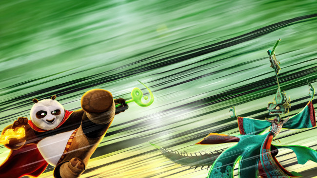 Обои картинки фото мультфильмы, kung fu panda 4, kung, fu, panda, 4