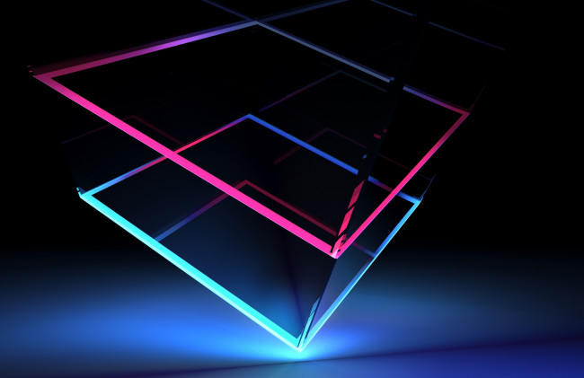 Обои картинки фото 3д графика, абстракция , abstract, решетка, свет