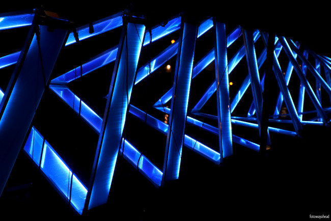 Обои картинки фото разное, элементы архитектуры, форма, свет, синий